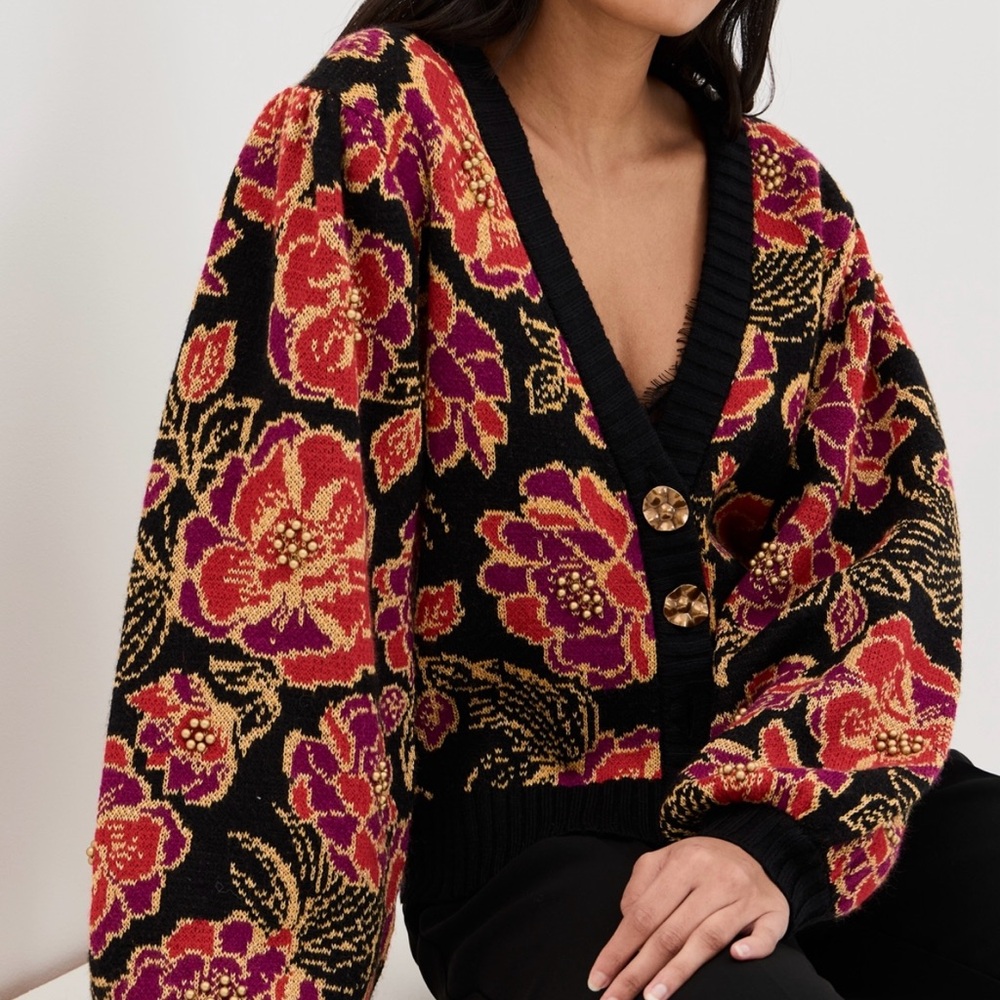 Farm Rio Floral Cardigan - Picture 3 of 4